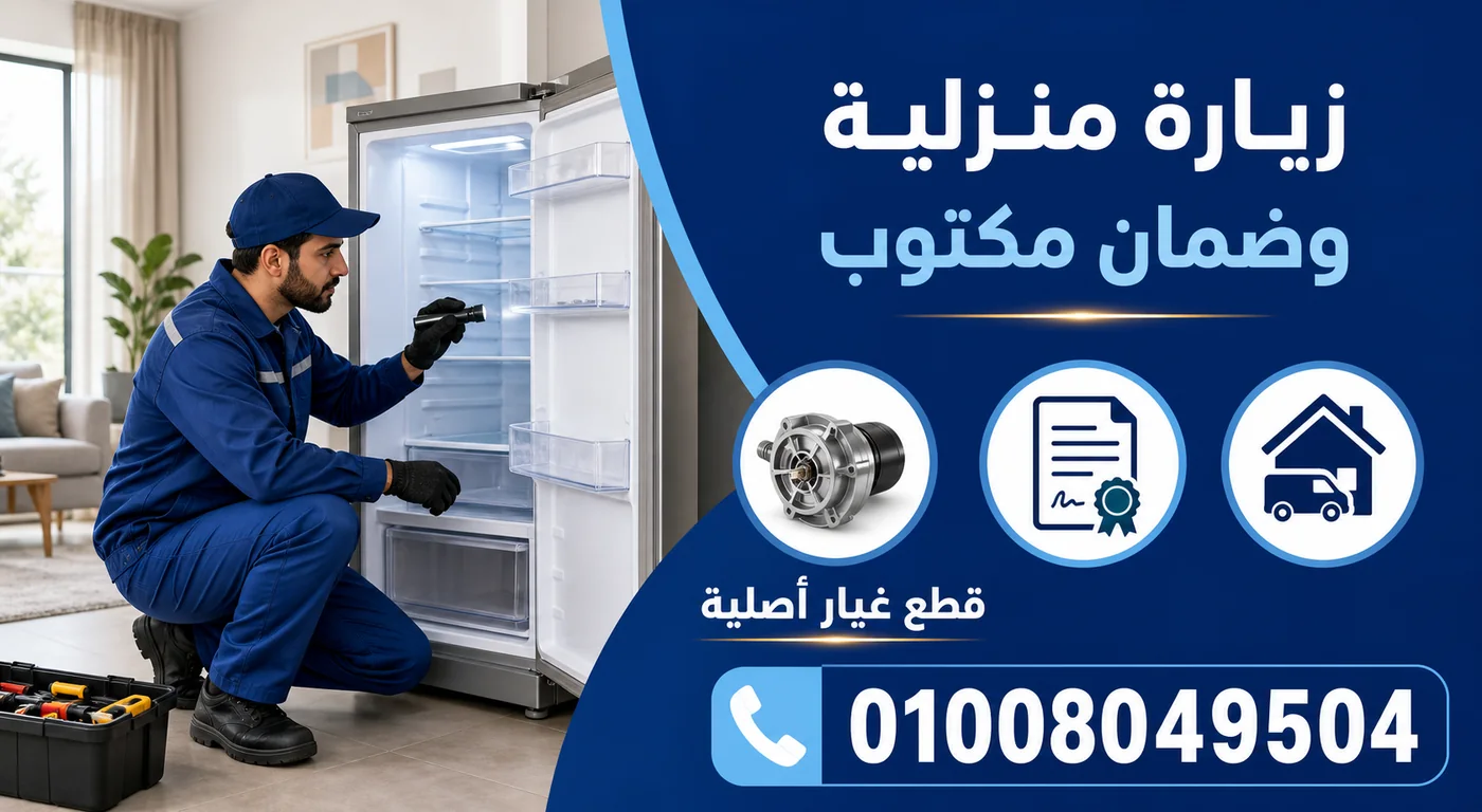 خدمة صيانة ثلاجات ال جي بكفر الشيخ ورقم الحجز 01008049504